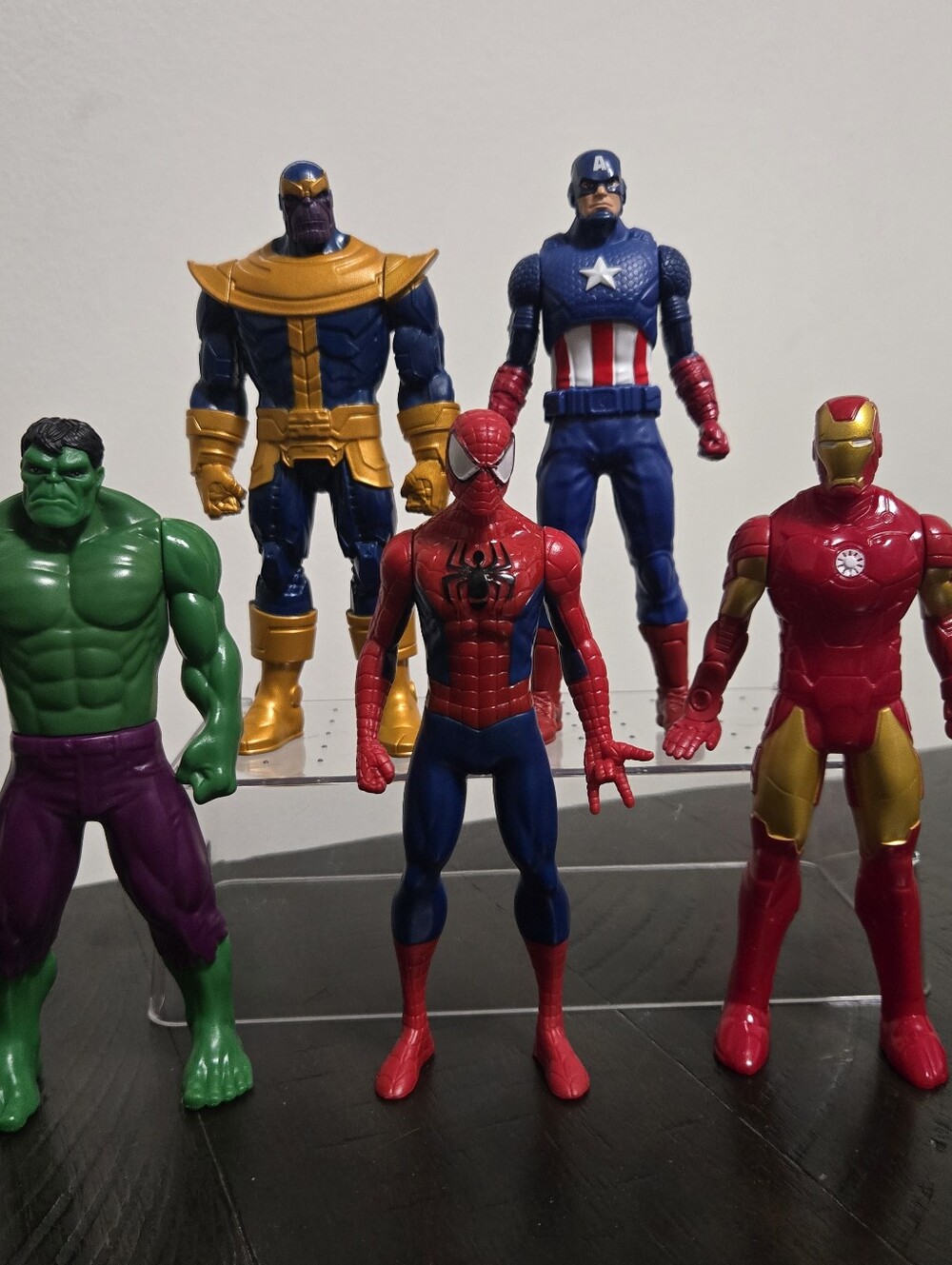 Marvel Avengers Action Figure Collection Thanos Captain America Spiderman More